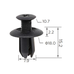 PUSH RETAINER MAZDA-FORD