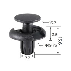 FENDER LINER CLIP SUSUKI SWIFT