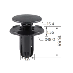 FRONT BUMPER RETAINING CLIP HYUNDAI