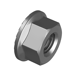 SERRATED FLANGE NUT ZI M6