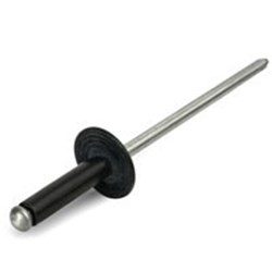 RIVET TRIFORM SPLIT BLACK LHD 4.8X21