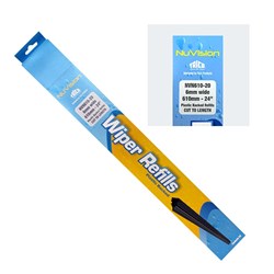 NUVISION WIPER REFILL PLASTIC 6X610 PK20