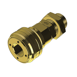 FEMALE BULK HEAD COUPLING 1/2BSPP NON SEALED