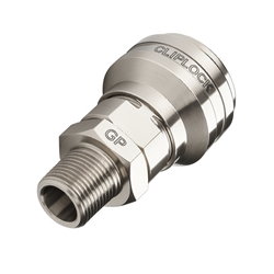 MALE COUPLING 1/2 FEMALE NPTF NON-SEALED