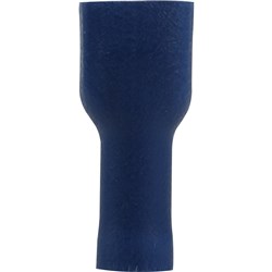 CRIMP BLUE INSULATED FEMALE SPADE 6.3MM