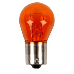 12V 21W ORANGE INDICATOR GLOBE OFFSET (MOQ OF 10)