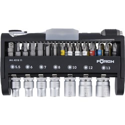 RAPID BIT AND SOCKET COMBINATION SET (38 PIECE)