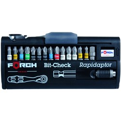 RAPIDAPTOR BIT SET WITH BIT CHECK (31 PIECE)