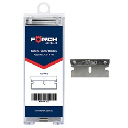 SAFETY RAZOR BLADES + DISPENSER 100PCE