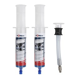 TWIN PACK AIR CONDITIONING SEALING AGENT WITH ADAPTER