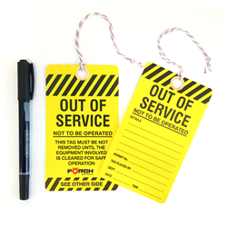 SAFE.TAG OUT OF SERVICE  PK100