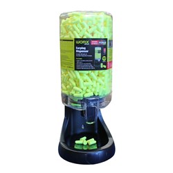 BULLET EAR PLUGS AND DISPENSOR 500PR