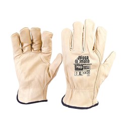 RIGGER GLOVE COW HIDE LGE