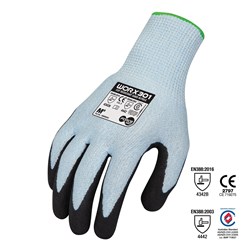 WORX301 SAND NITRILE CUT 3/B GLOVE 'XL'