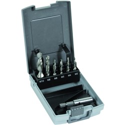 TAP+DRILL TAP BOX M3-M10 7PCE