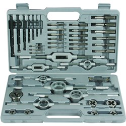 TAP & DIE SET M3-M12 43 P