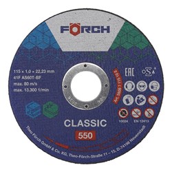 CERCORE 550 CUTTING DISC 125X1