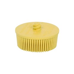 BRISTLE DISC 50MM YELLOW P80