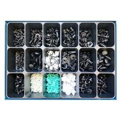 ASSORTMENT UNIVERSAL BODY CLIP MK2 445pc