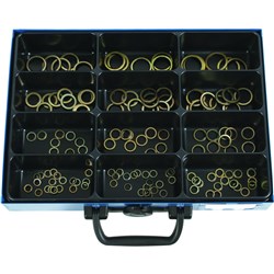 ASSORTMENT DOWDY WASHERS (135 PCE)