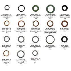 ASSORTMENT SUMP PLUG WASHERS GEN1