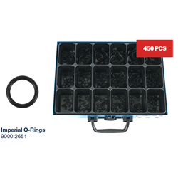 ASSORTMENT IMPERIAL O-RING 1.78-2.62 (450P)
