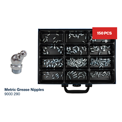 ASSORMENT GREASE NIPPLES METRIC (150P)