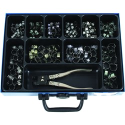 ASSORTMENT COBRA HOSE CLAMP (195)