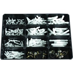 ASSORTMENT WASHER JET HOSE FITTINGS (155P)