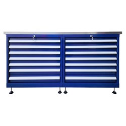 HEAVY DUTY 14 DRAWER WORK BENCH 1500X572X800