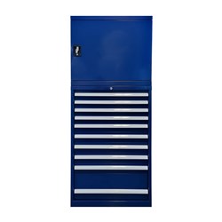 VARO HEAVY DUTY 10-DRAWER STORAGE CABINET 717X1800MM